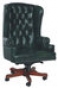  Кресло руководителя Oriental INTER DL-051, кожа с эффектом старения, древесина Yongda 318 